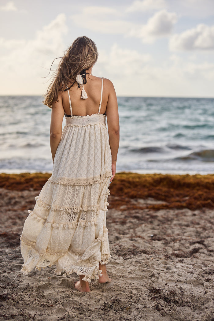 1677 Ivory Lace dress - 2023 collection- new arrival