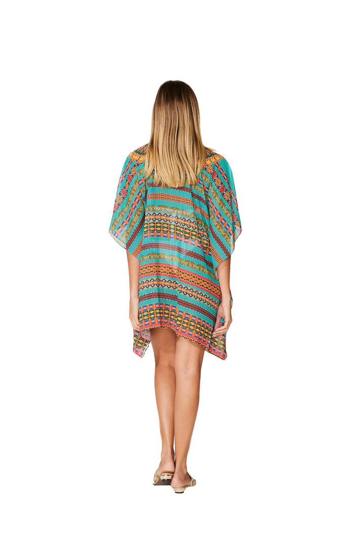 380 Multicolor Short kaftan