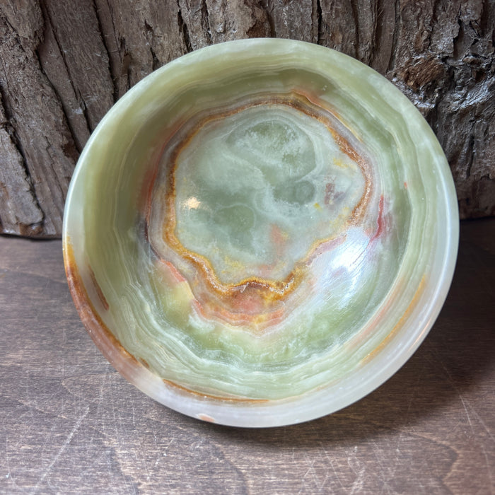 4" Green Onyx Bowl