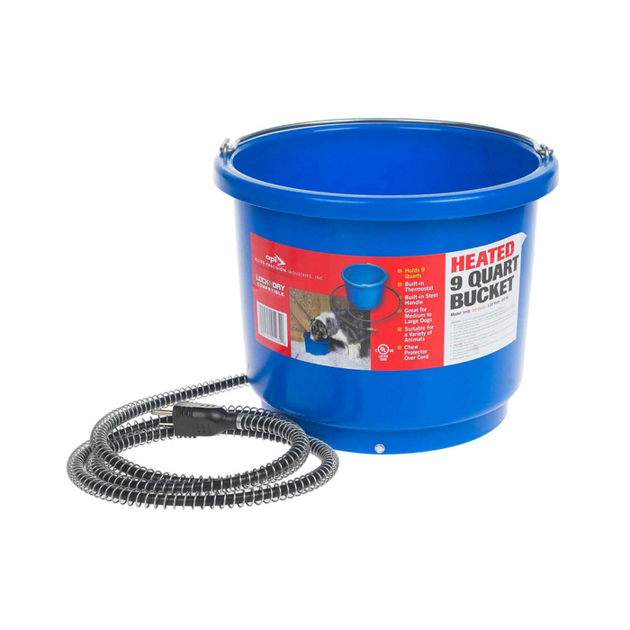 9 Quart Heated Bucket - Pittsboro Feed