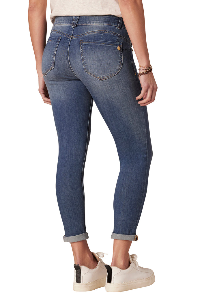 "Ab"solution® Ankle Skimmer Blue Jeans