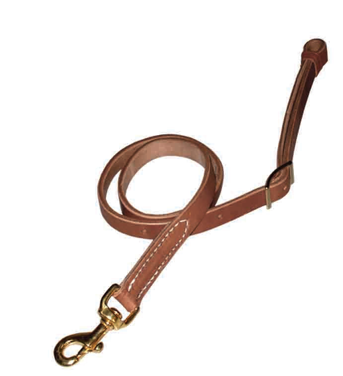 AJ Tack Harness Leather Tie Down, 1" x 40"