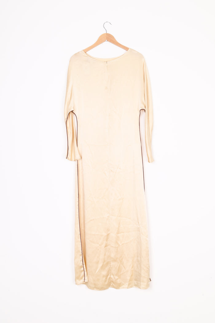Albus Lumen Womens Beige Dress Size M