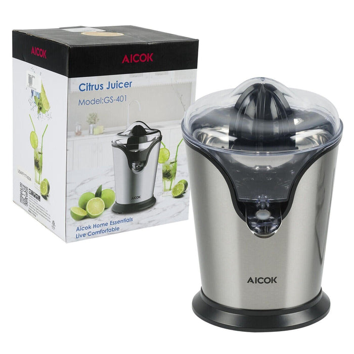 Alcok Citrus Orange Juicer Stainless Steel Filter Silver