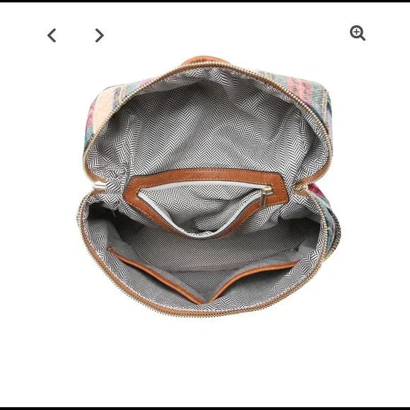 Andi Plaid Backpack