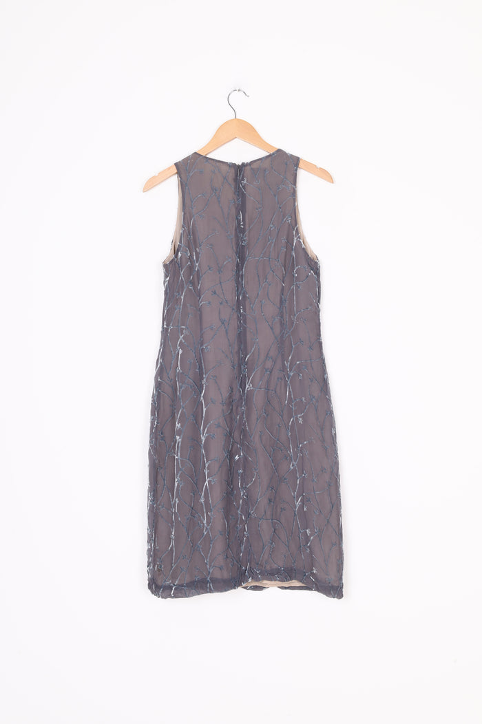 Aurelia Womens Grey Dress Size 12