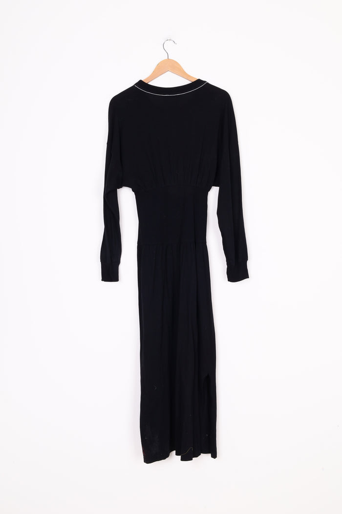 Bassike Womens Black Dress Size M