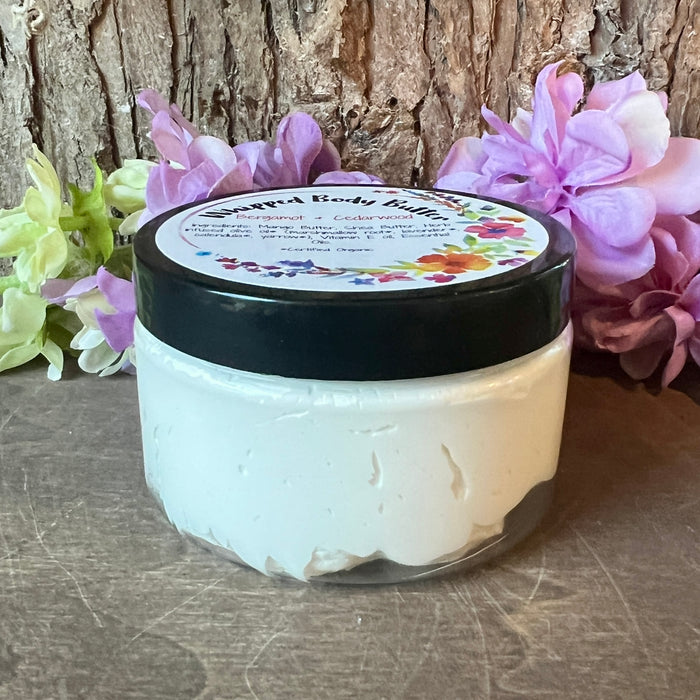 Bergamot + Cedarwood Whipped Body Butter
