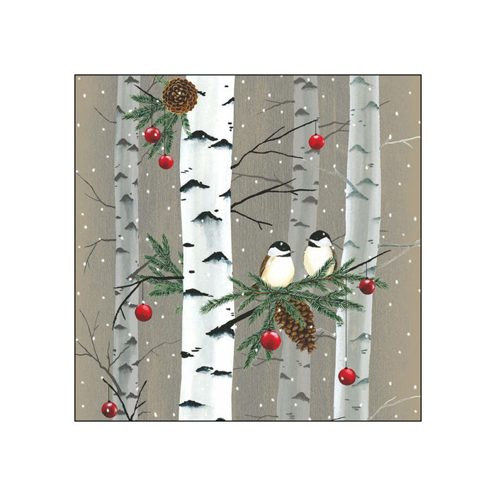 Birch & Birds • Beverage Napkins