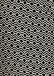 Black & Cream Handloom Throw