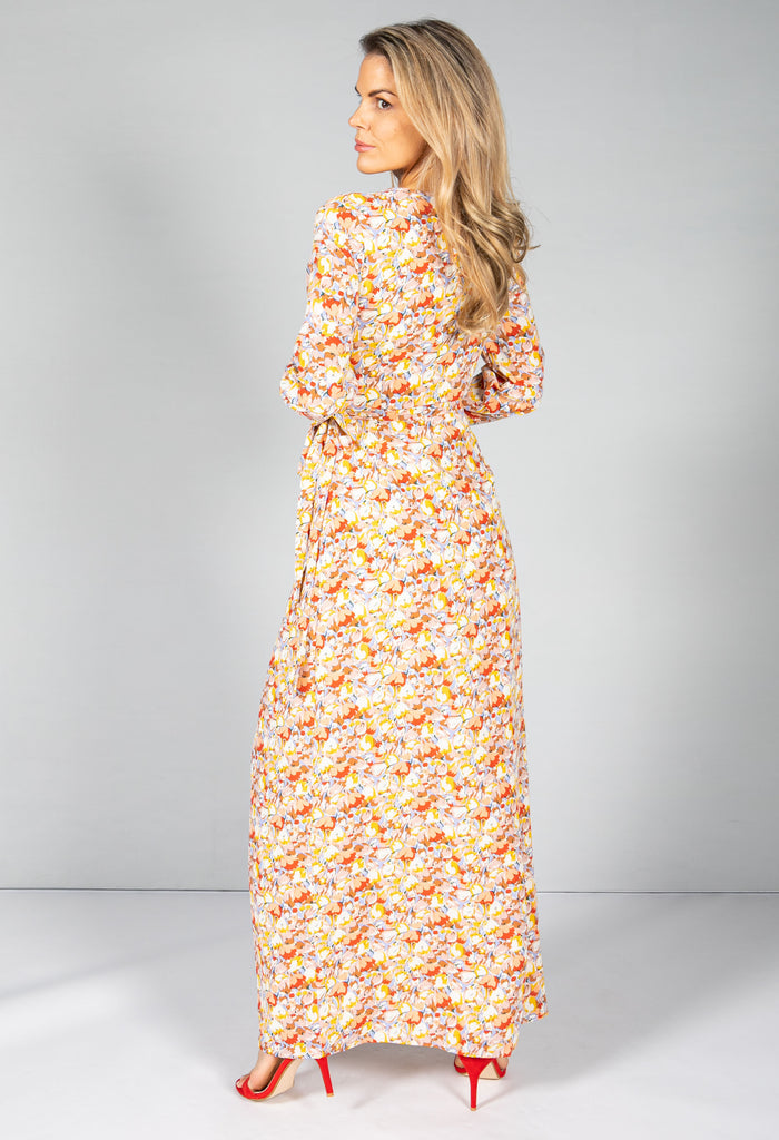 Blossom Maxi Wrap Dress