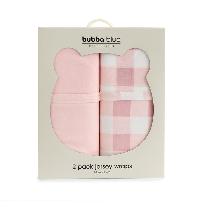 Bubba Sundae 2pk Jersey Wraps - Cupcake - Bubba Blue Australia