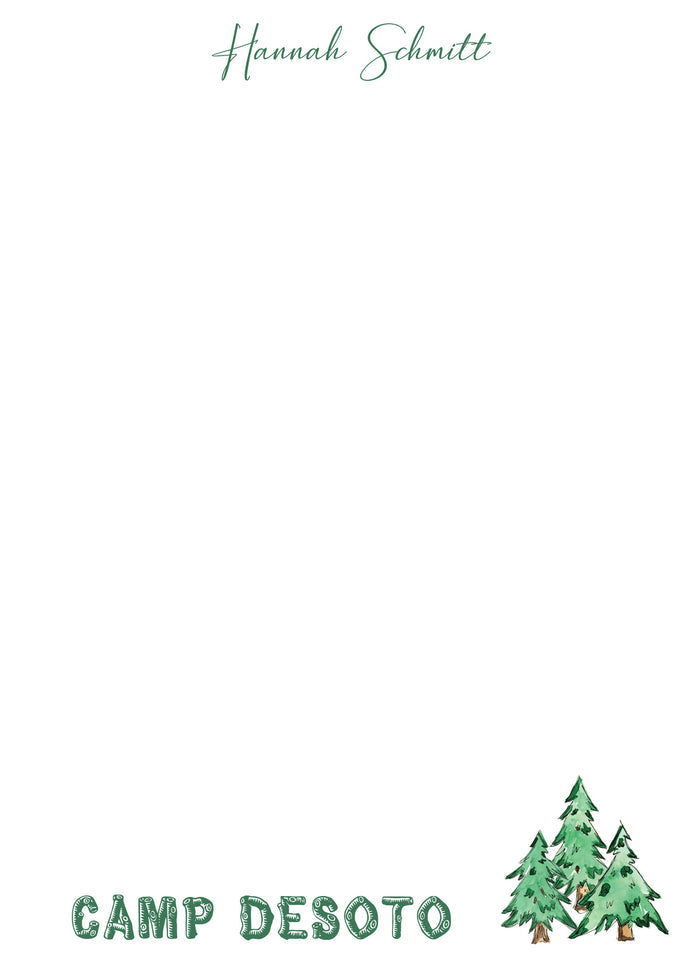 Camp Notepad