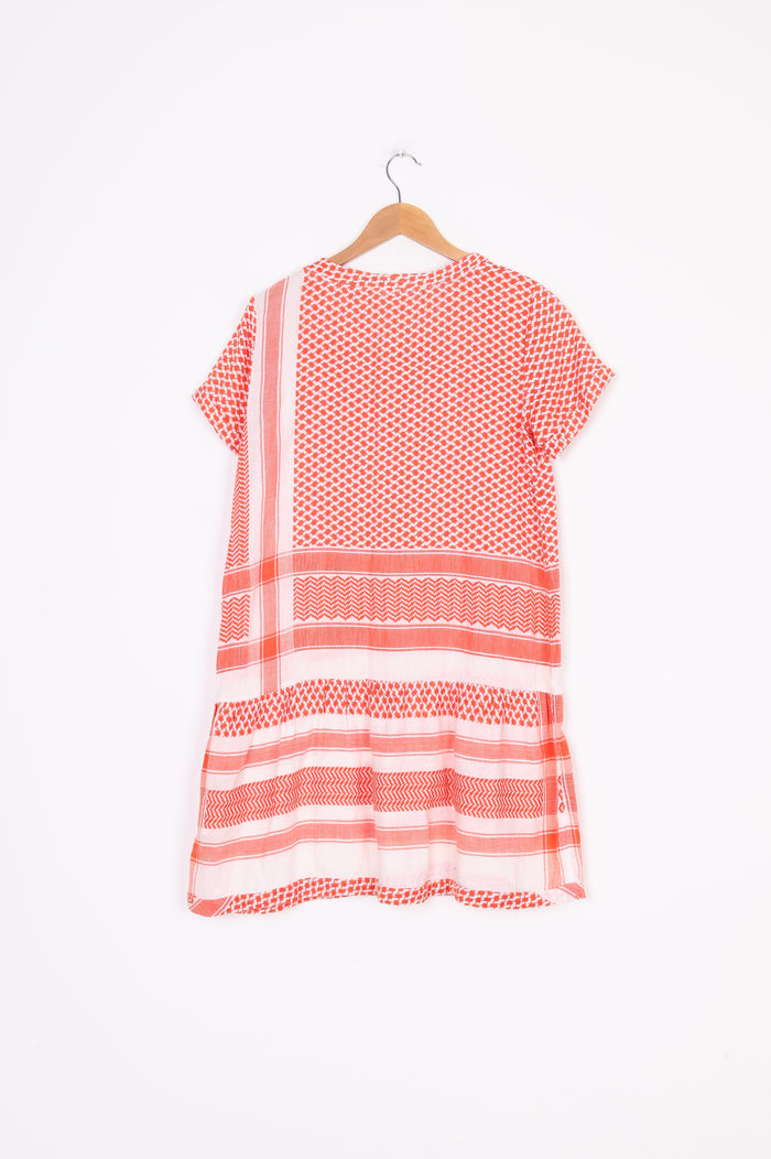 Cecile Copenhagen Womens Orange Dress Size S