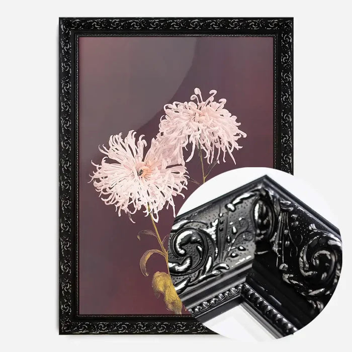 21x30cm | 8¼ x 11¾in / Black Ornate Frame