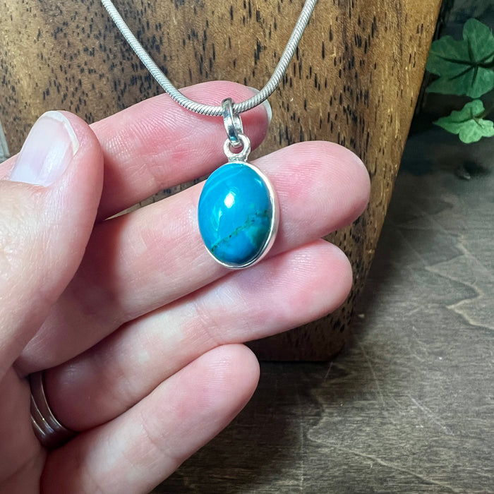 Chrysocolla Pendant