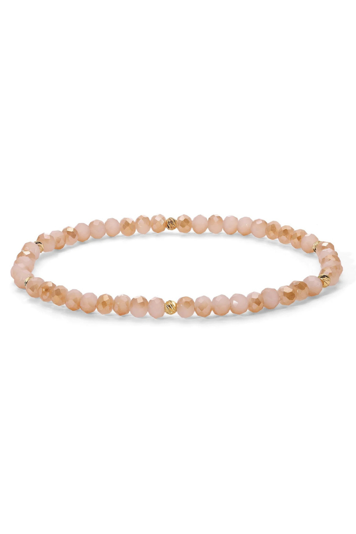 Crystal Bracelet - Champagne