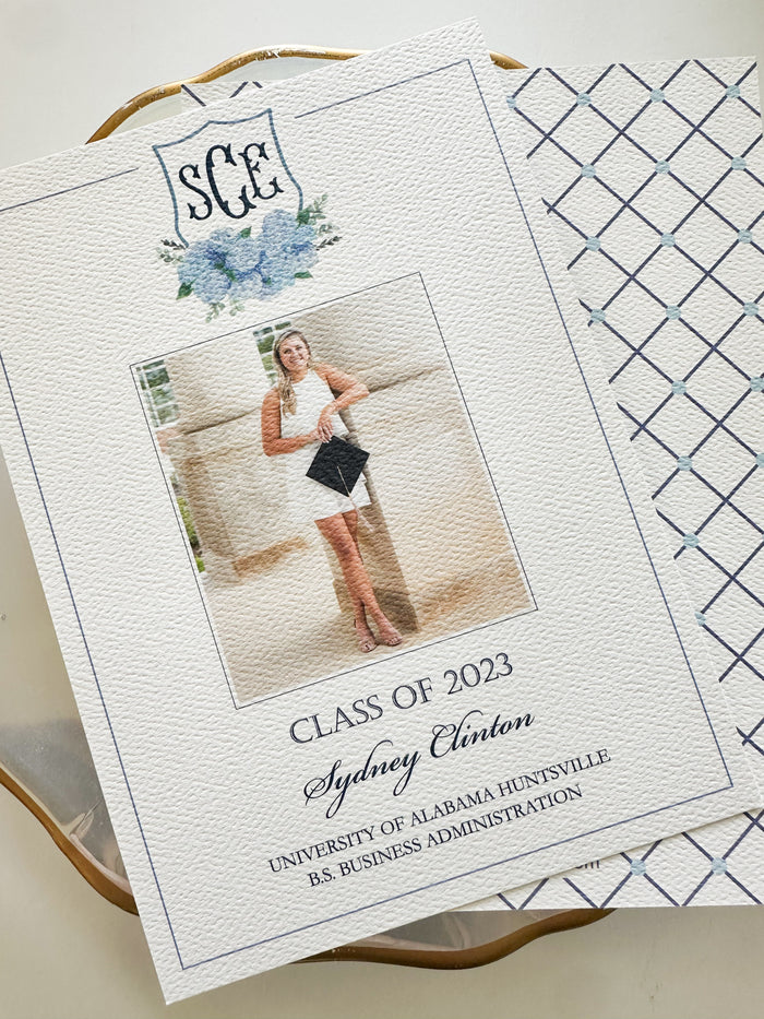 CUSTOM Graduation Announcement