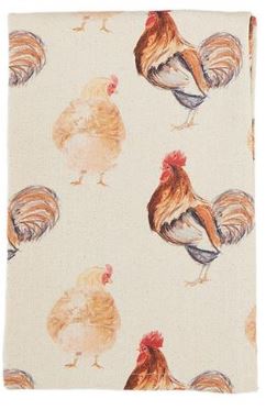 FARM ANIMAL & CHECKED TOWELS