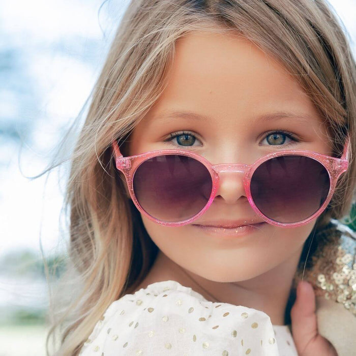Frankie Ray Shine Sunglasses - Neon Pink