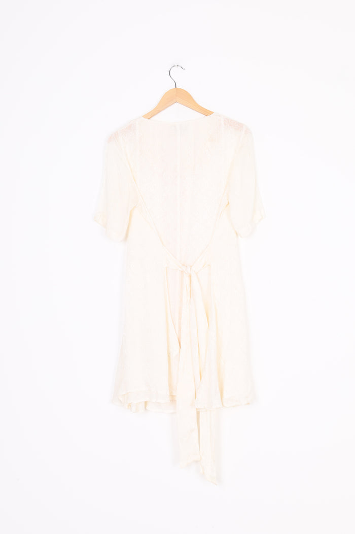 Ganni Womens Cream Dress Size M