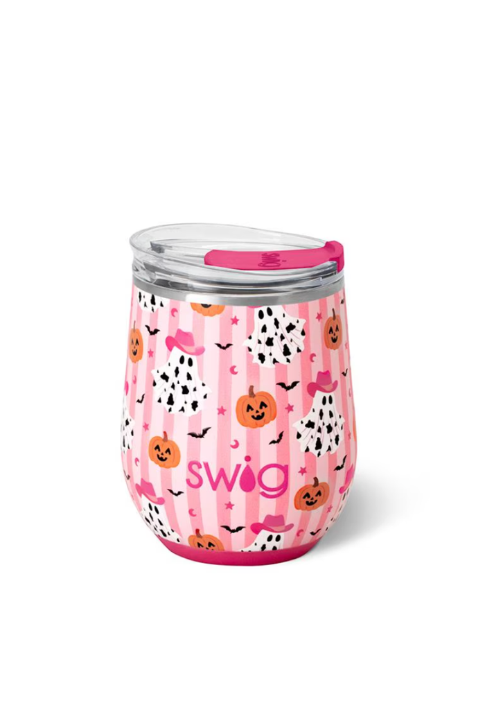 Ghost Town Stemless Wine Cup 12oz