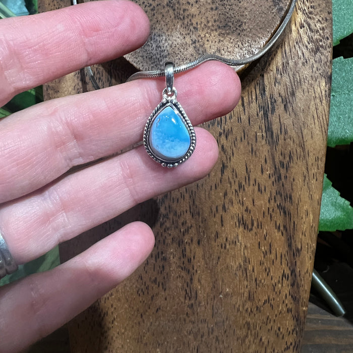 Golden Hills Turquoise Pendant