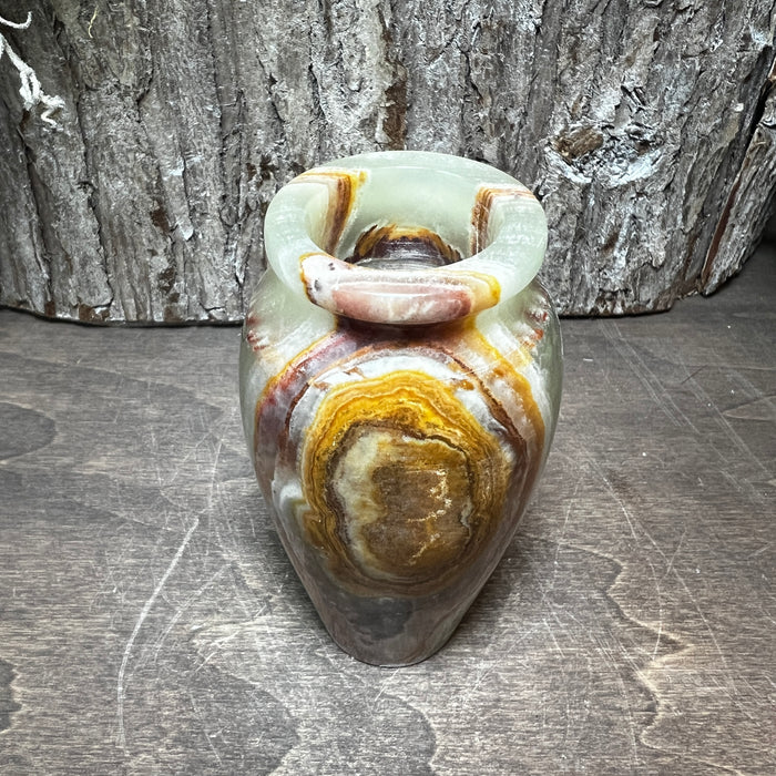 Green Onyx Vase