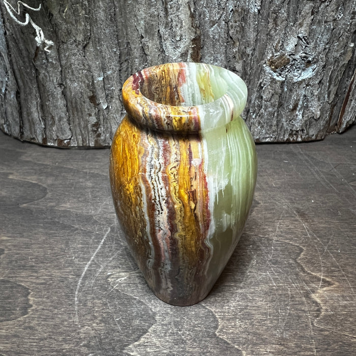 Green Onyx Vase