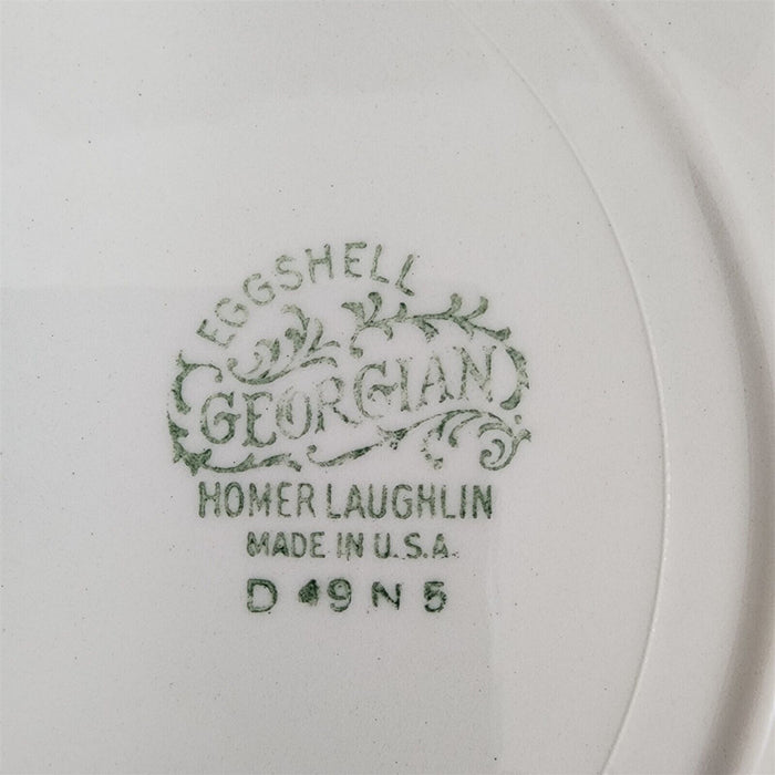 Homer Laughlin Countess Luncheon Plate 9" Set of 2 Georgian Eggshell F49N5
