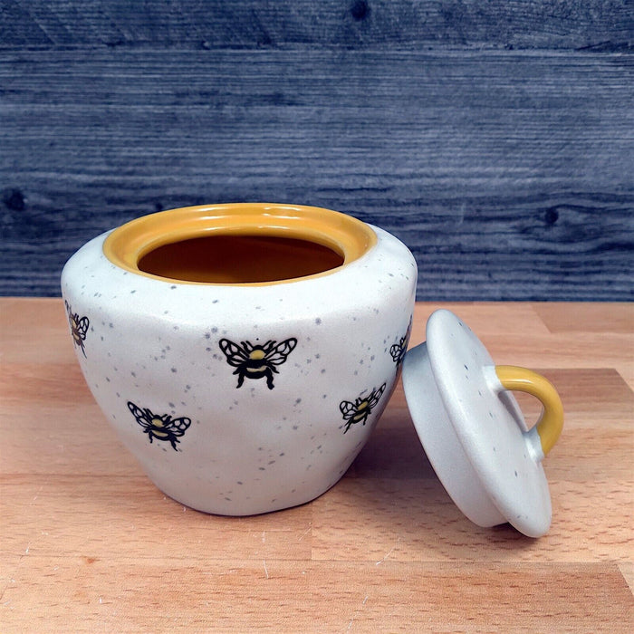 Honey Bee Sugar Bowl and Creamer Set Decorative by Blue Sky