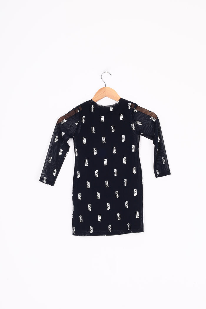 Hugo Kids Black Dress Size 6 YO