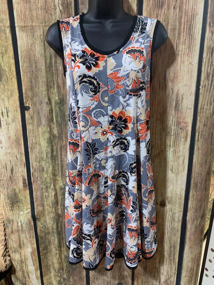 Uncle Frank Black Sleeveless Dress