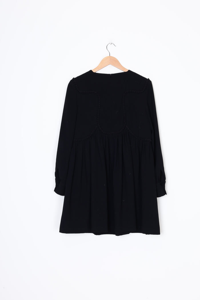 Karen Walker Womens Black Dress Size 8
