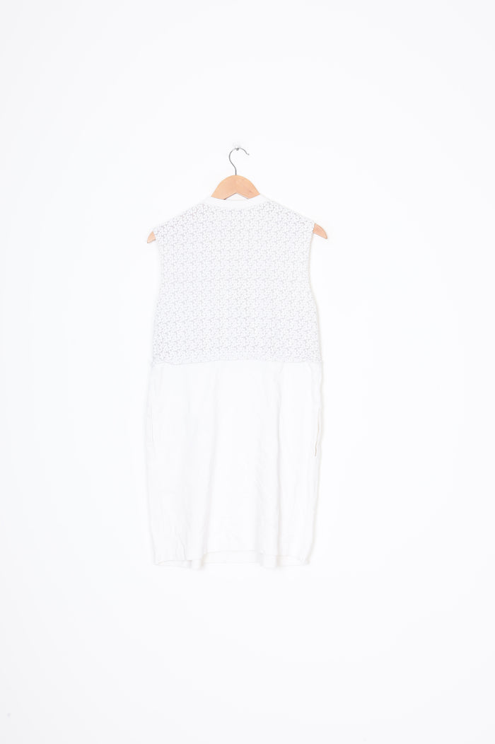 Karen Walker Womens White Dress Size 8