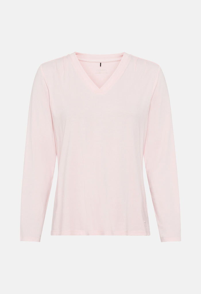 Long Sleeve V Neck Top