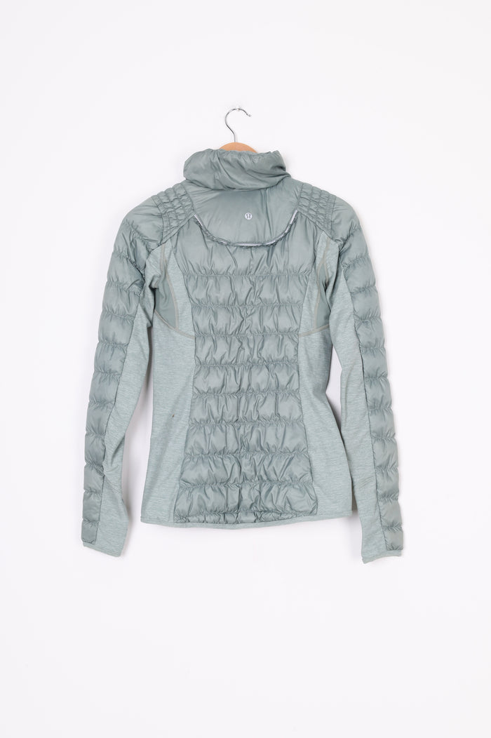 Lulu Lemon Womens Green Jumper Size 4