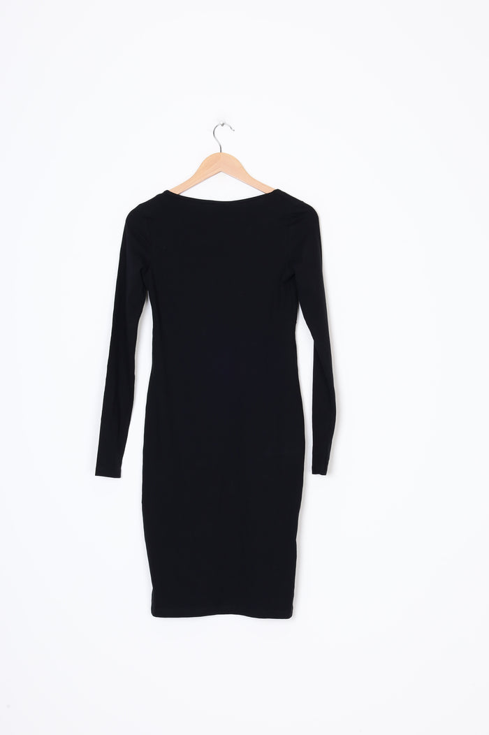 Mamalicious Womens Black Dress Size XS