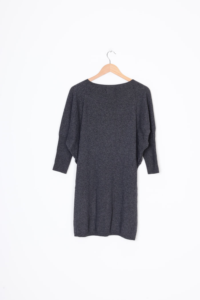 Massimo Dutti Womens Grey Dress Size M
