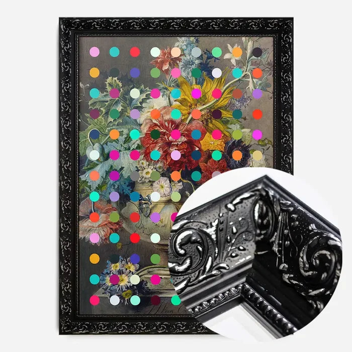 21x30cm | 8¼ x 11¾in / Black Ornate Frame