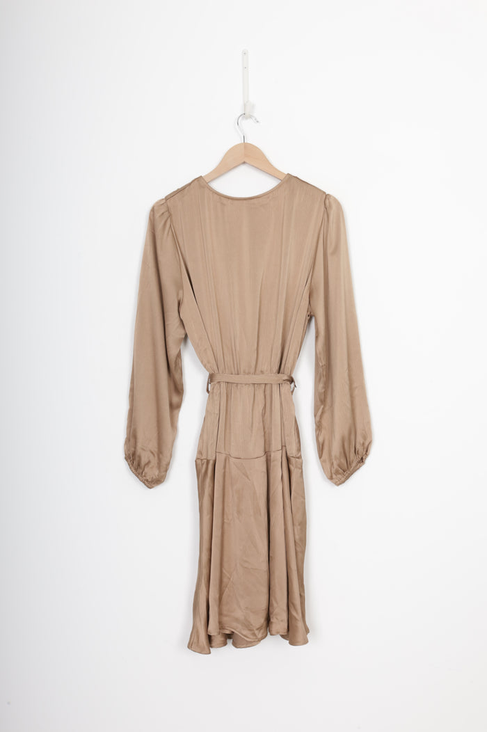 No Label Womens Beige Dress Size 12