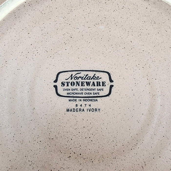 Noritake Madera Ivory 7 3/4 Vegetable Serving Bowl 8474 Stoneware Dinnerware