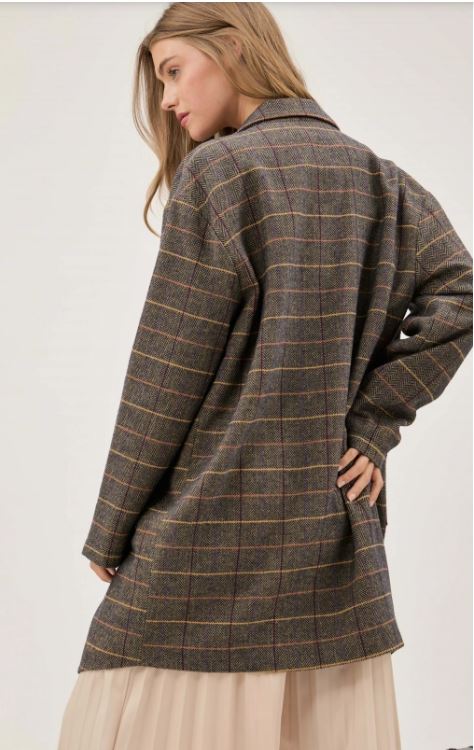 Oversized Tweed Jacket