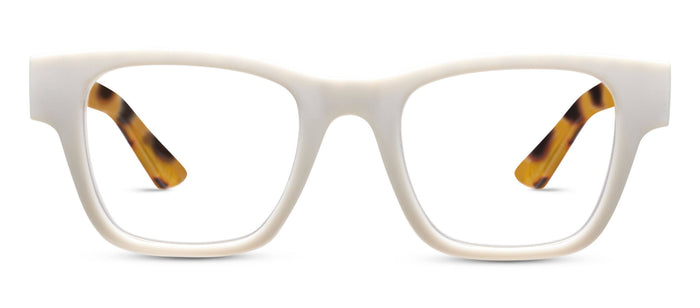 Peepers - Bernadette (Blue Light): White/Tokyo Tortoise / Reading / 3.00
