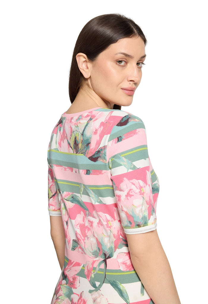 Rose Striped Top