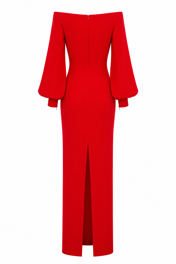 Scarlet Grace Maxi Dress – Radiance