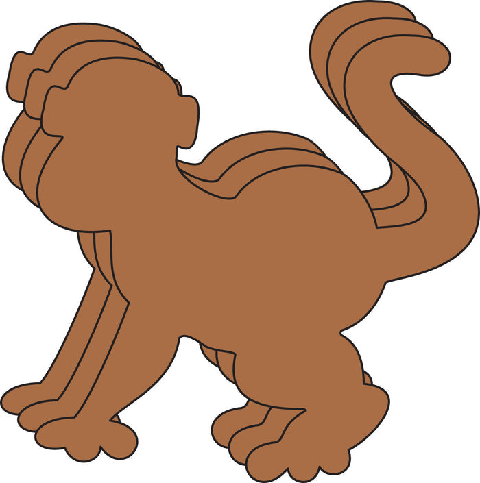 Large Single Color Cut-Out - Monkey - Creative Shapes Etc.