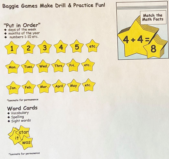 Use stars for classroom crafts, decor, and educational displays