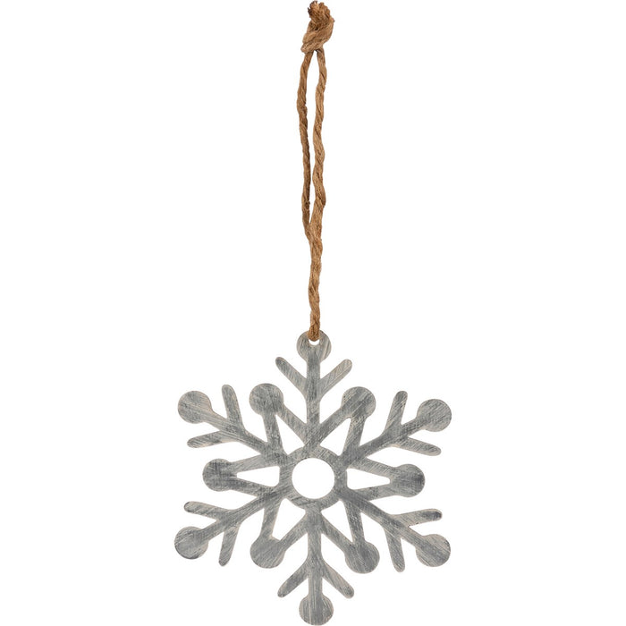 Small Snowflake Hanging Decor