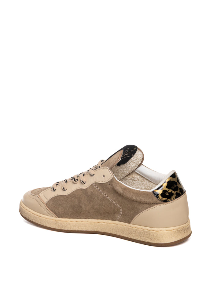 AMA BRAND DELUXE SUN D 4763-BEIGE/LEOPARD